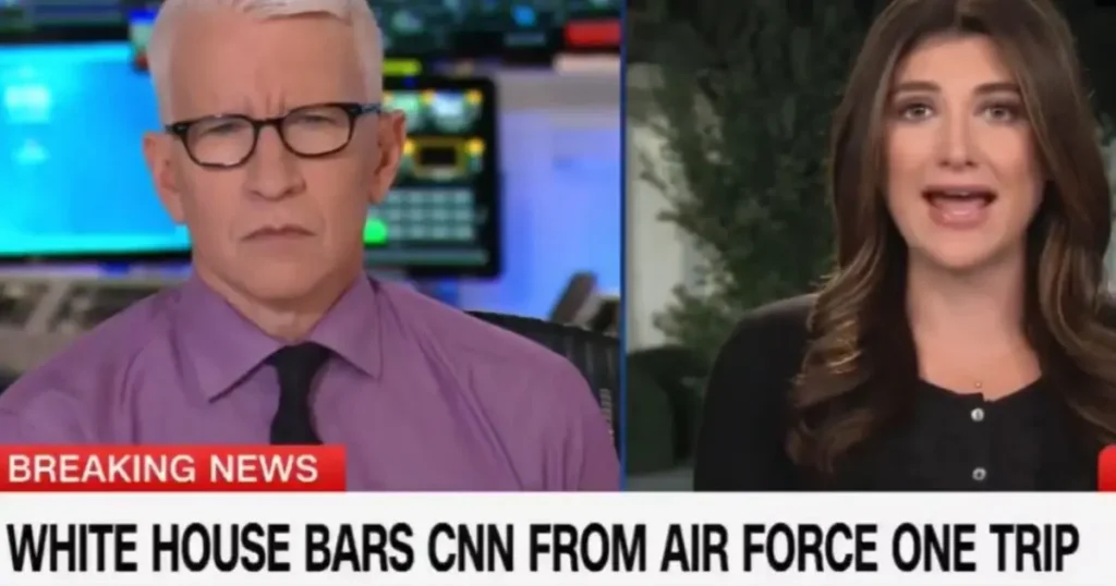 CNN Excluded from Air Force One Trip as Trump Admin Limits Coverage