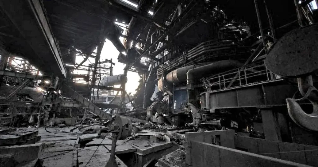 Ukraine's Largest Steel Plant Closes Amid Russian Drone Attacks