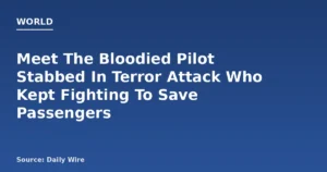 Pilot Stabbed in Hijack Attempt Saves Lives on Flydubai Flight