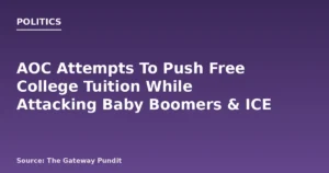 AOC Promotes Free College Tuition, Criticizes ICE