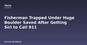 Fisherman Saved After Using Siri to Call 911