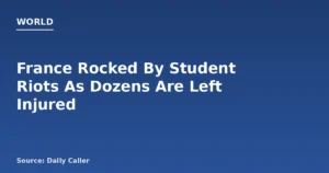 France Student Protests Escalate Amid School Resource Cries